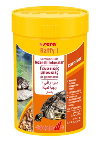 Raffy I Gammarus Kaplumbağa Yemi 100 Ml / 12 Gr