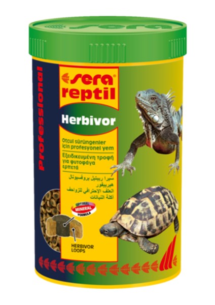 Professional Herbivor Otçul Sürüngen Yemi 250 Ml / 85 Gr