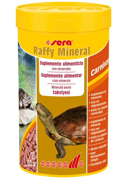 Reptil Raffy Mineral Kaplumbağa Yemi 250 Ml / 55 Gr