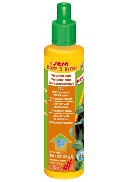 Flore 3 Vital Sıvı Bitki Gübresi 50Ml