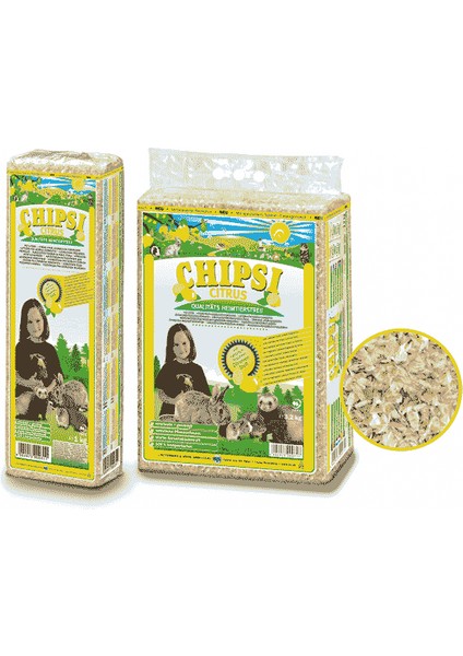 Limon Kokulu Hijyenik Kemirgen Talaşı 15 L