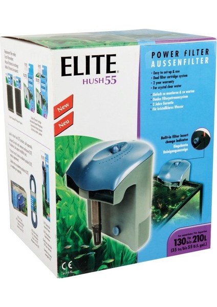 Elite Askı Filtre 210 Litre Kapasiteli