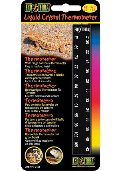 Exo Terra Teraryum İçin Yatay Dijital Termometre