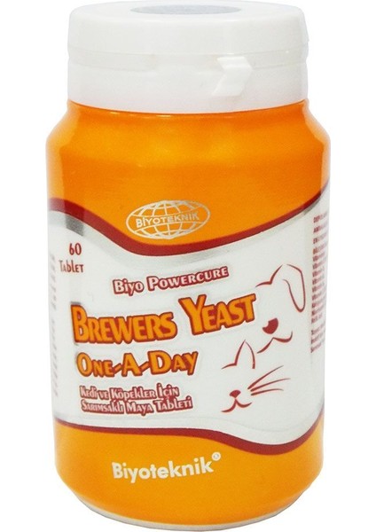 Brewers Yeast Kedi Ve Köpek Besin Desteği