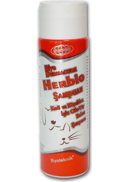 Herbio Kedi Ve Köpek Şampuanı 250 Ml