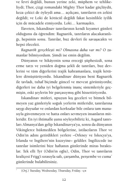 İskandinav Mitolojisi - Neil Gaiman