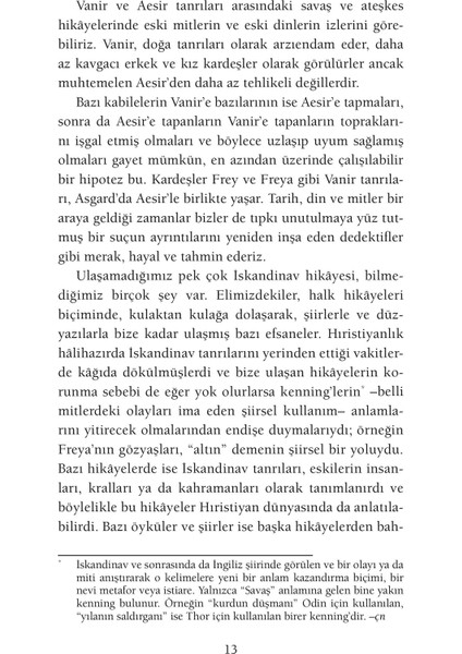 İskandinav Mitolojisi - Neil Gaiman