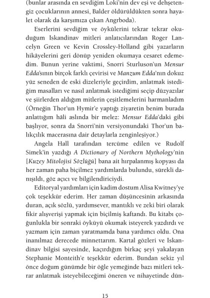 İskandinav Mitolojisi - Neil Gaiman