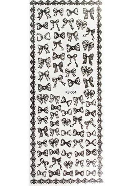 Ribon Tırnak Dövmesi - Tırnak Tattoo - Nail Art - Tırnak Sticker fiyatları