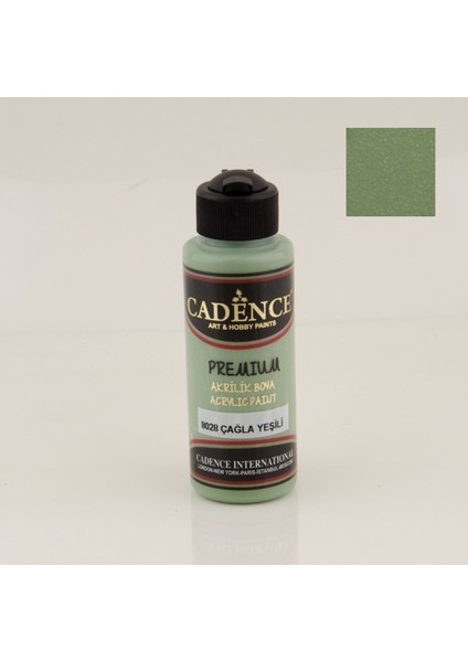 Premium Akrilik Boya 120 Ml Çağla Yeşili