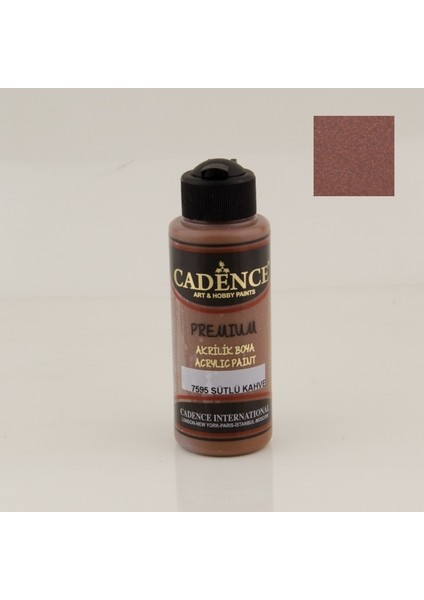 Premium Akrilik Boya 120 Ml Sütlü Kahve