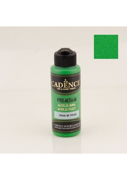 Premium Akrilik Boya 120 Ml M. Yeşil