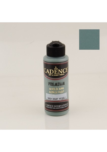 Premium Akrilik Boya 120 Ml Küf Yeşili
