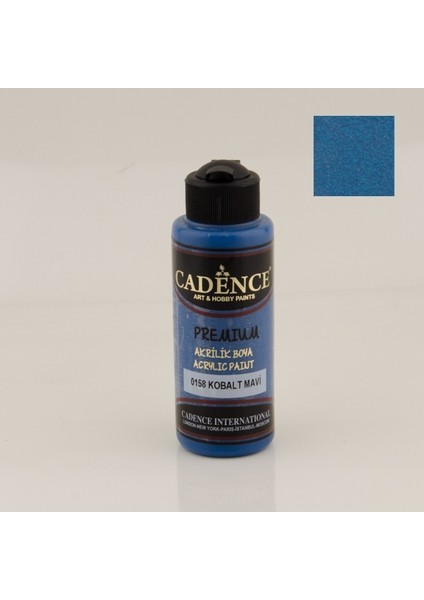 Premium Akrilik Boya 120 Ml Kobalt Mavi
