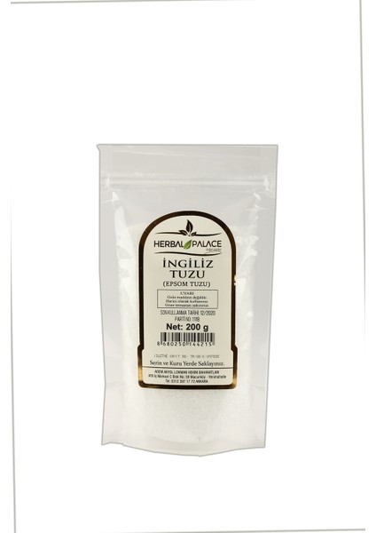 Epsom Tuzu İngiliz Tuzu 200 gr