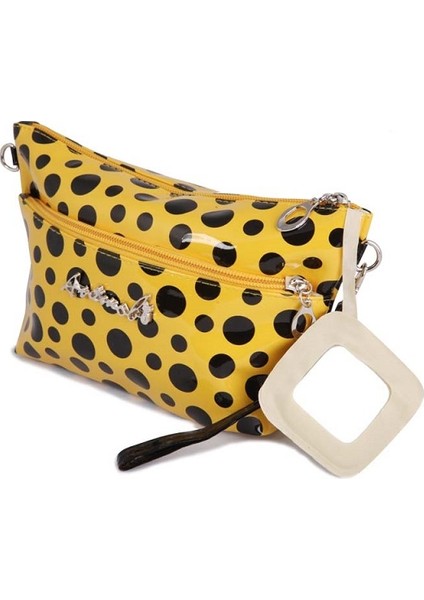 Puantiyeli Makyaj Çantası -041