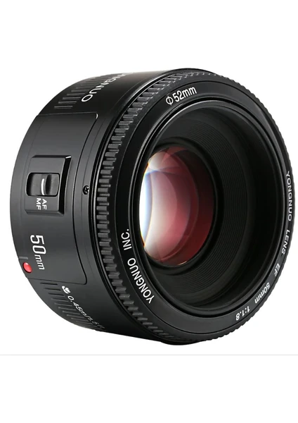 50mm F1.8 Canon Uyumlu Otofokus Lens