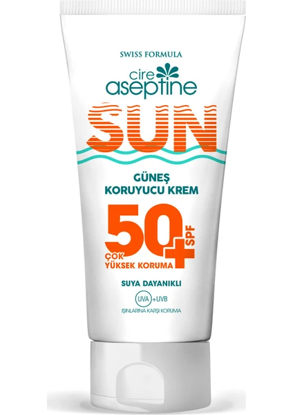 Cire Aseptine Güneş Koruyucu Krem 50F 150 ml