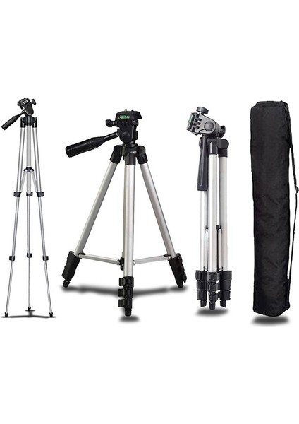 Weıfeng Wt-330A Su Terazili 1350 Cm Taşıma Çantalı Ayaklı Tripod