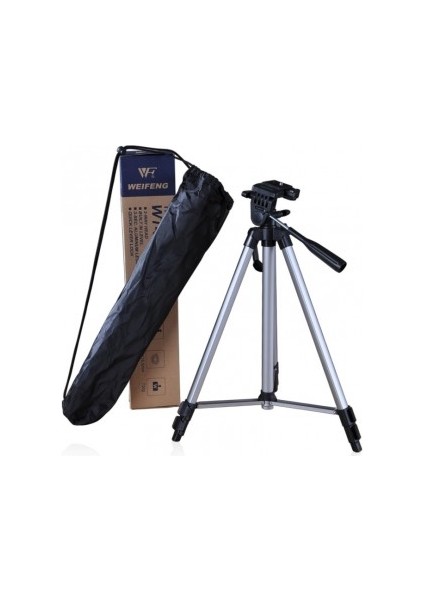 Weıfeng Wt-330A Su Terazili 1350 Cm Taşıma Çantalı Ayaklı Tripod