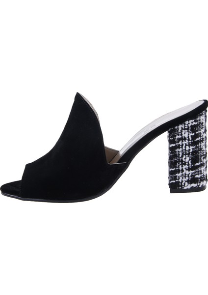Chanel Siyah Süet Terlik 4013 - M-1 fiyatları