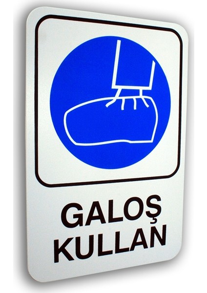 Pvc Foam Levha GALOŞ KULLAN 16 x 24 cm