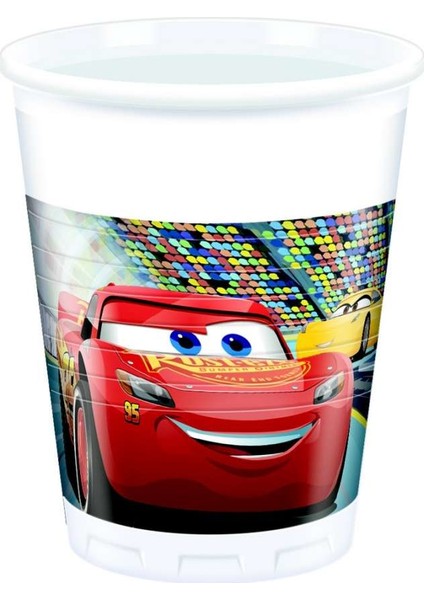 Karton Bardak Cars 8li̇