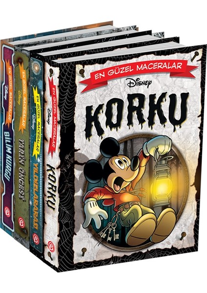 Disney En Güzel Maceralar Serisi Çizgi Roman 4 Kitap Seti