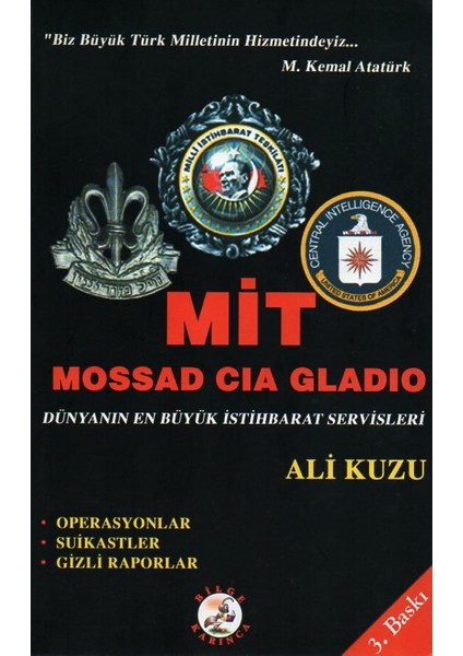 Mit-Mossad-Cia-Gladio Dünyanın En Büyük İstihbarat Servisleri - Ali Kuzu