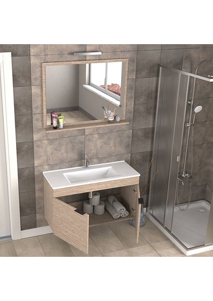 Fix Arya 100 cm Banyo Dolabı Renk Aybe Bej