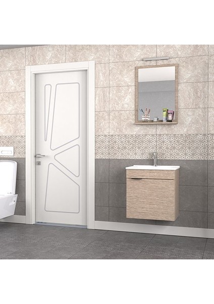 Fix Arya 55 cm Banyo Dolabı Renk Aybe Bej