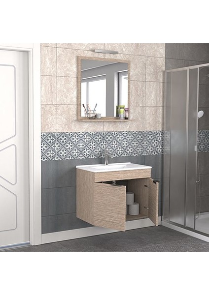 Fix Arya 75 cm Banyo Dolabı Renk Aybe Bej