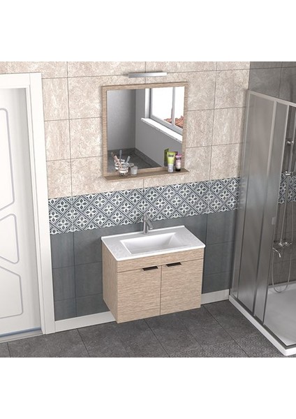 Fix Arya 75 cm Banyo Dolabı Renk Aybe Bej