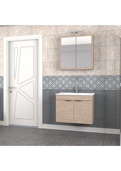 Fix Loft 75 cm Banyo Dolabı Renk Aybe Bej