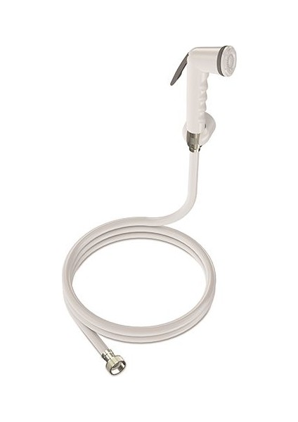 İzyapı Abs Beyaz Taharatmatik Şattaf Twist 120 cm 3/8 7043