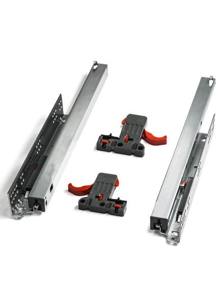 Full- Tam Açılım Push Open( Bas- Aç) Ray 350 Mm