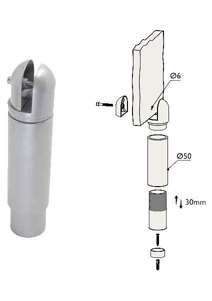 25.651 Kabin Ayak Elemanı 13-18 Mm