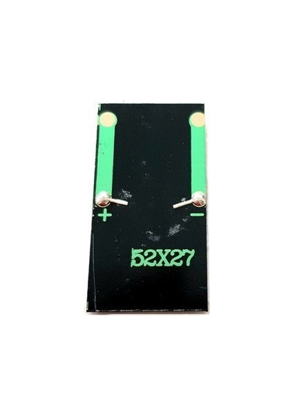 1.5V 100MA 52X25MM Güneş Paneli