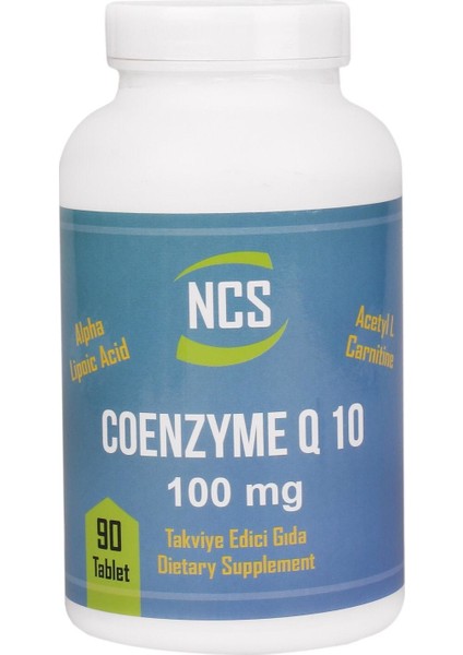 Coenzyme Q10 Alpha Lipoic Acid Lcarnitine 90 Tablet