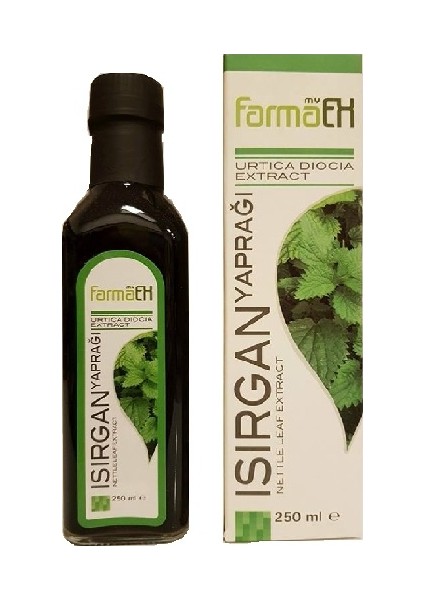 Lokman Aktar Isirgan Yapraği Ekstrakti Farmaek 250 ml