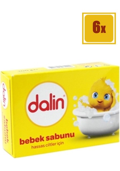 Bebek Sabunu 100 gr 6'lı Set