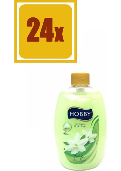 Sıvı Sabun Nilüfer 400 ml 24'lü Set
