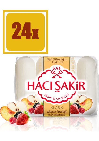 Güzellik Sabunu Tropik 4 x 70 gr 24'lü Set