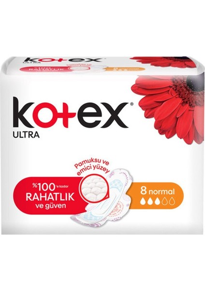 Ultra Kanatlı Uzun 7 Adet Ped 24'lü Set