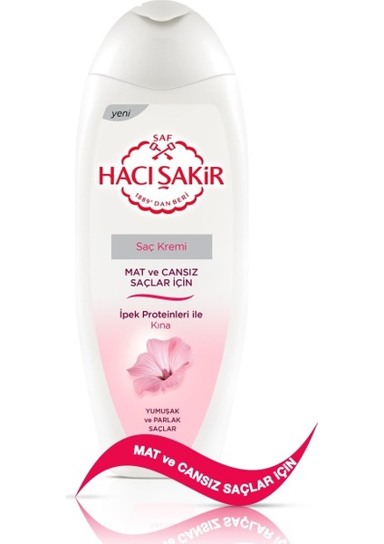 Saç Kremi Kına-Tüm Saçlar 450 ml 12'li Set