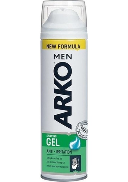 Traş Jeli Tahriş Karşıtı 200 ml 6'lı Set