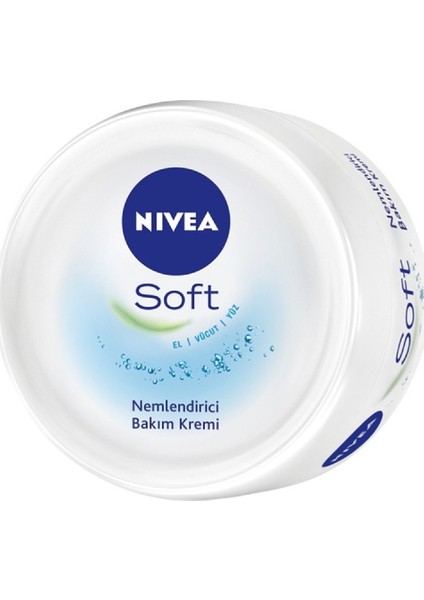 Soft 200 ml Vücut Kremi 3'lü Set