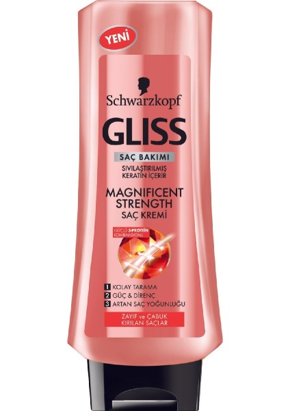 Magnificent Strength Saç Kremi 400 ml 6'lı Set fiyatları
