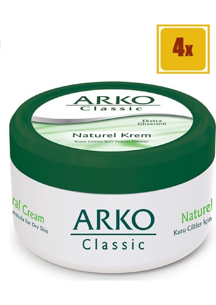 Nem Classic Naturel El ve Vücut Kremi 150 ml 4'lü Set