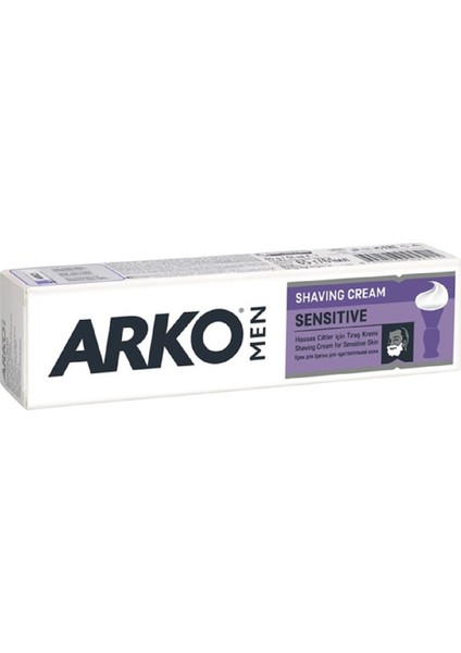 Men Tıraş Kremi Sensitive 100 gr 12'li Set